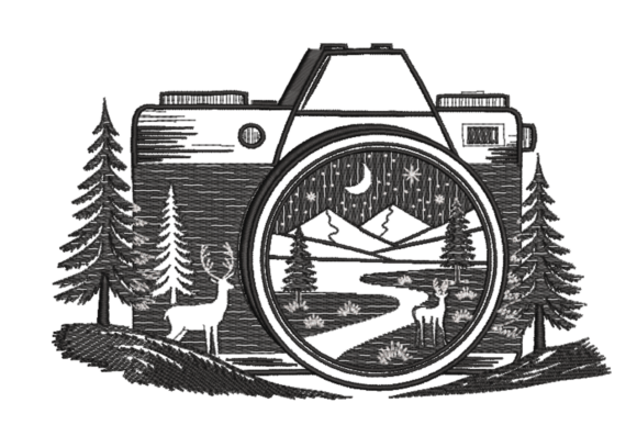 Camera Nightscape with Deer: A Stitch Review