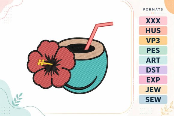 Coconut Drink Summer Tropical: A Designer's Review