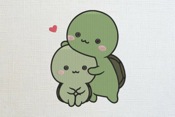 Cute Hugging Kawaii Turtles: A Boutique Sweatshirt Review