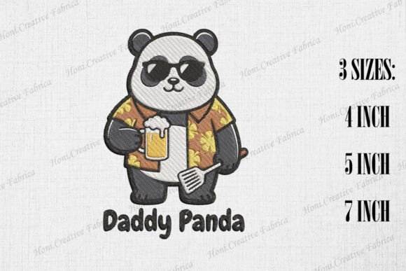 Daddy Panda Happy Father's Day Design Review