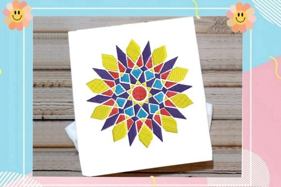 Islamic Geometric Sunburst Mandala Review