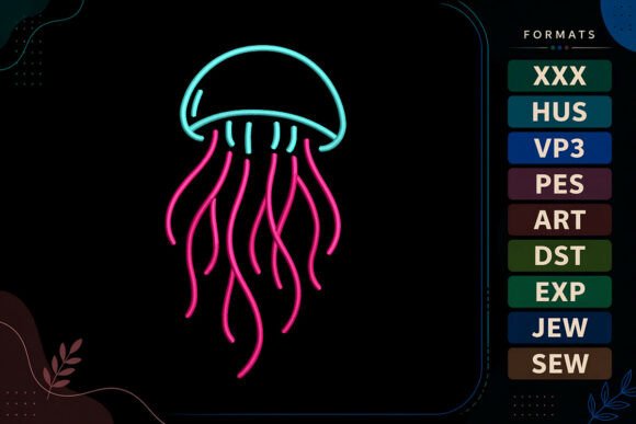 Jellyfish Summer Ocean: An Embroidery Design Review