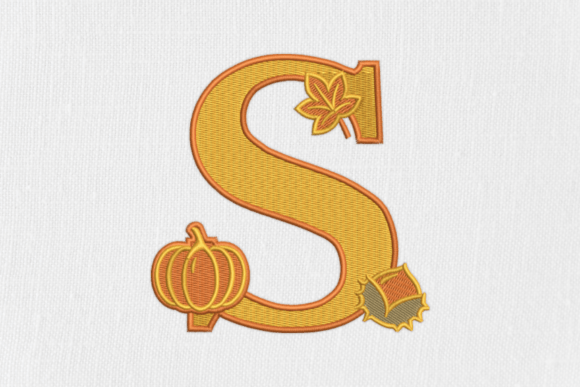 Letter R Autumn Monogram: A Designer’s Review