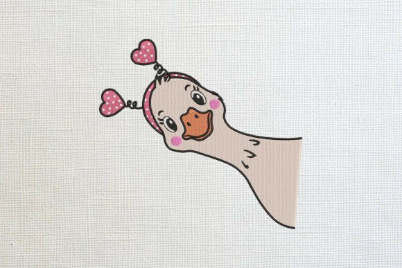 Peeking Duck with Heart Headband Review