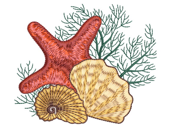 Red Starfish Seashell: A Holiday Embroidery Review