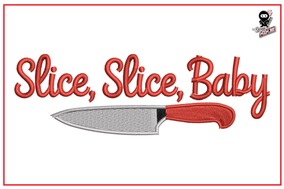Slice, Slice Baby: A Craft Fair Embroidery Review