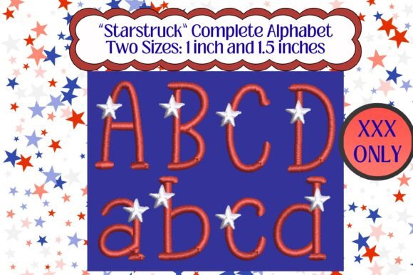 Star Struck Embroidered Alphabet Review