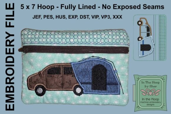 SUV Tent Zipper Bag: A Seasonal Embroidery Review