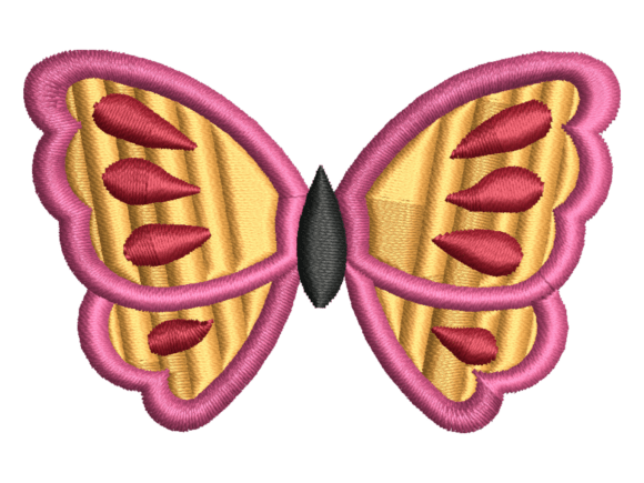 Textured Gold Pink Butterfly: Holiday Review