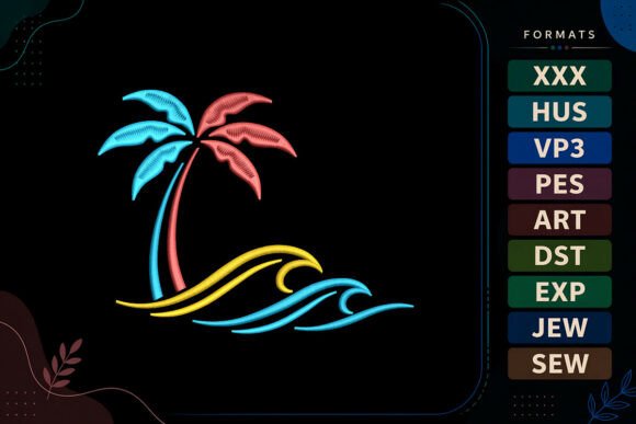 Tropical Summer Palm Waves: A Designerβs Review